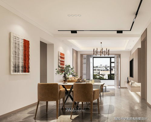 昂品國際設(shè)計(jì)劉念 首鋼貴州之光130平米公寓室內(nèi)裝修設(shè)計(jì)作品賞析