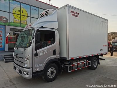 解放領(lǐng)途4米2冷藏車 高效掙錢機器，品質(zhì)與功能之選
